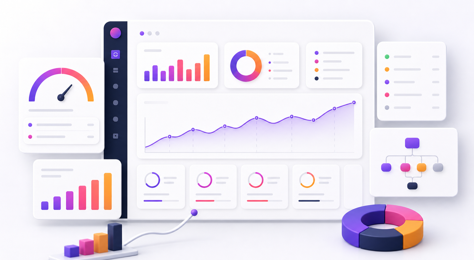 workflow reporting dashboard showing saved time